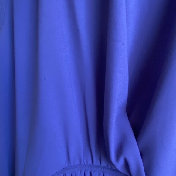 SOLD aritzia | sabine dress | muted royal blue | size small - Picture 7 of 11